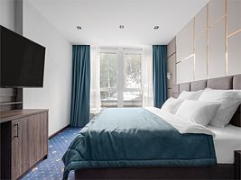 Люкс 2-местный, Отель Cosmos Selection Dombay Diamond Hotel, Домбай
