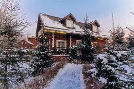 «Бревенчатый дом» с двумя спальнями, Загородный отель Лачи, деревня Лужки, Краснопахорский район