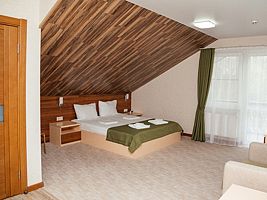 Люкс с балконом, Отель Hotel NReef, Сочи