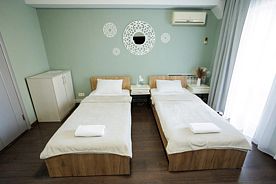 Двухместный номер Standard с балконом и рядом с пляжем 2 отдельные кровати, Отель Красивая поляна, Уфа