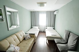Двухместный номер Superior рядом с пляжем 2 отдельные кровати, Отель Красивая поляна, Уфа