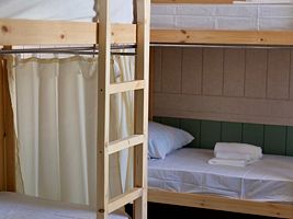 4-х местный (single bed in 4-person mixed dorm), Хостел Старый дворик, Ростов-на-Дону