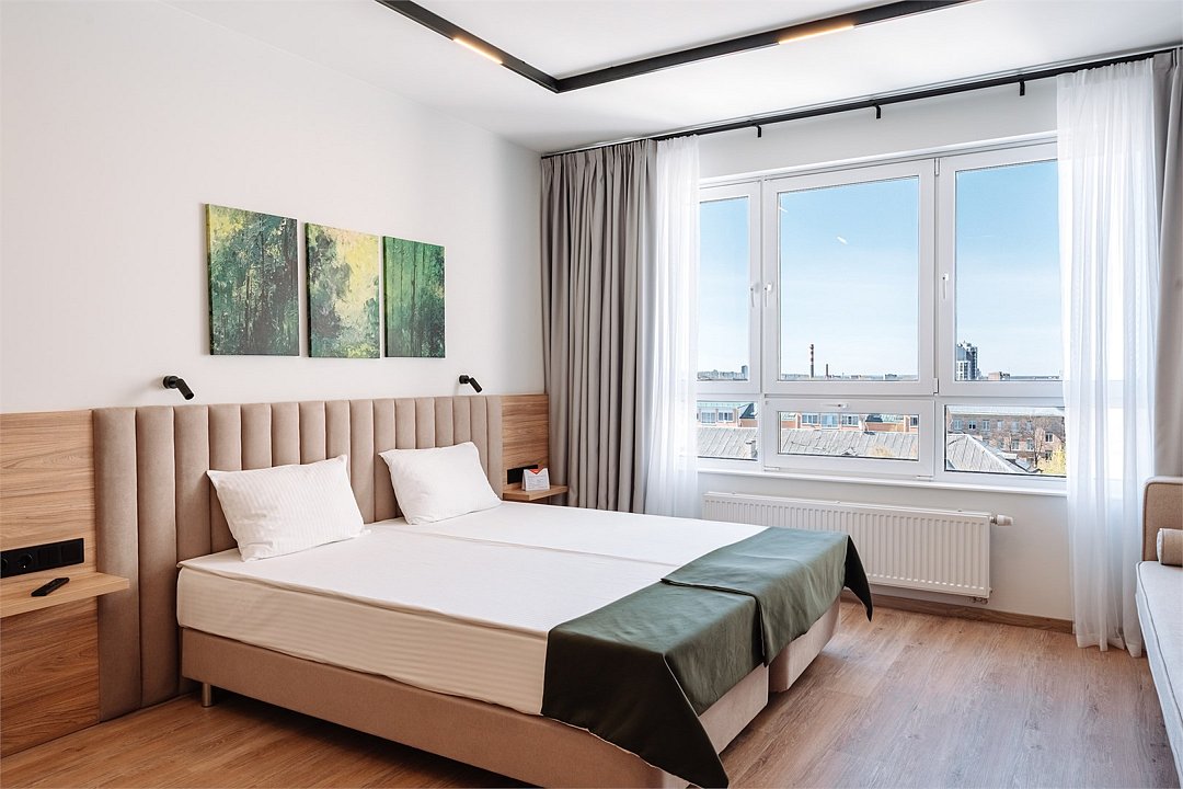 Студио 2-местный (вид на город)