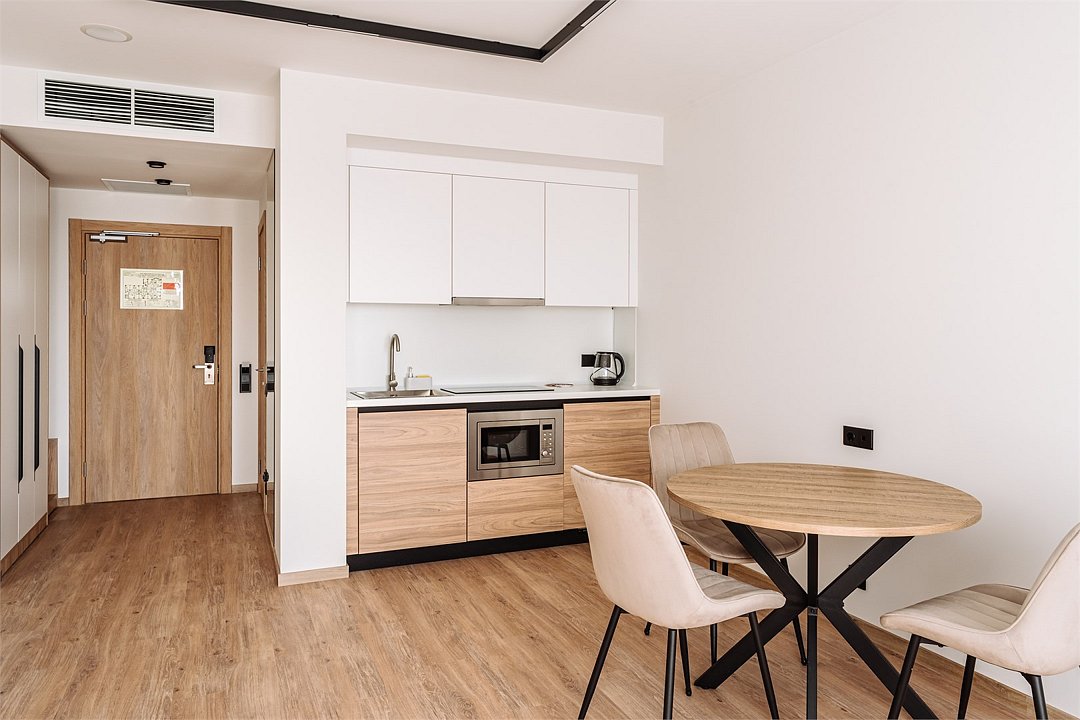 Студио 2-местный (вид на город)