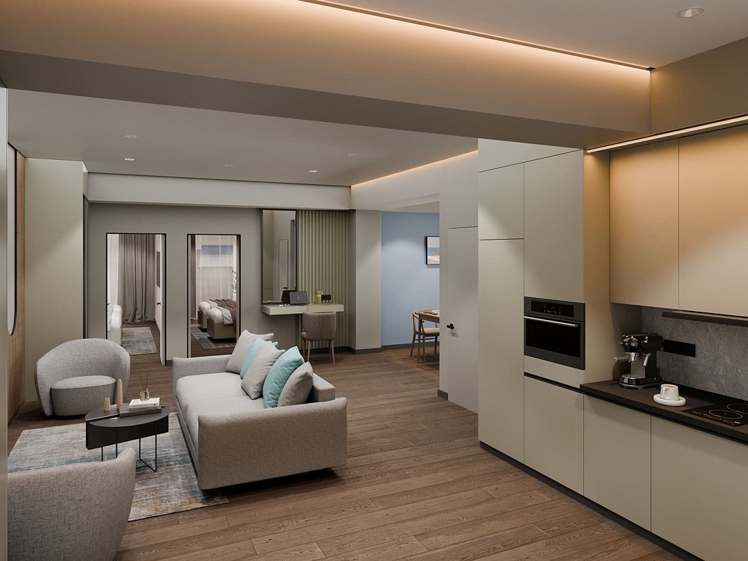 Семейный Люкс Премиум 6-местный 4-комнатный