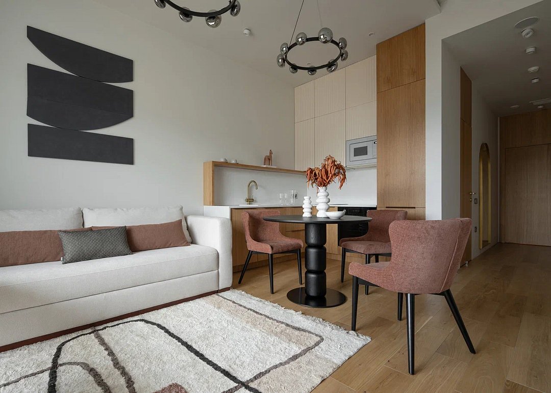 Апартаменты Люкс 4-местный 2-комнатный (вид на горы)