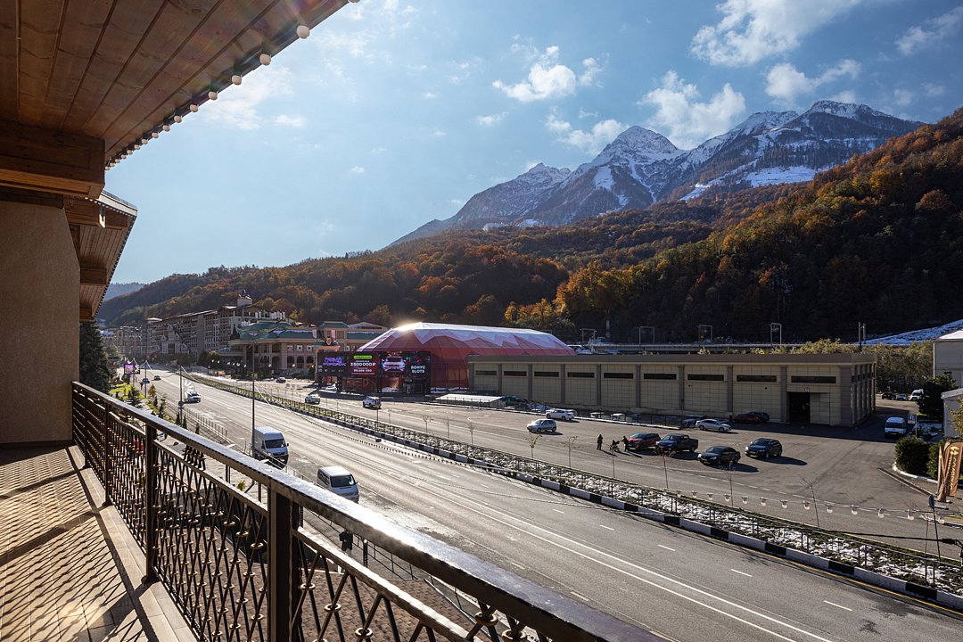 Апартаменты 2-местный 2-комнатный (с видом на горы)