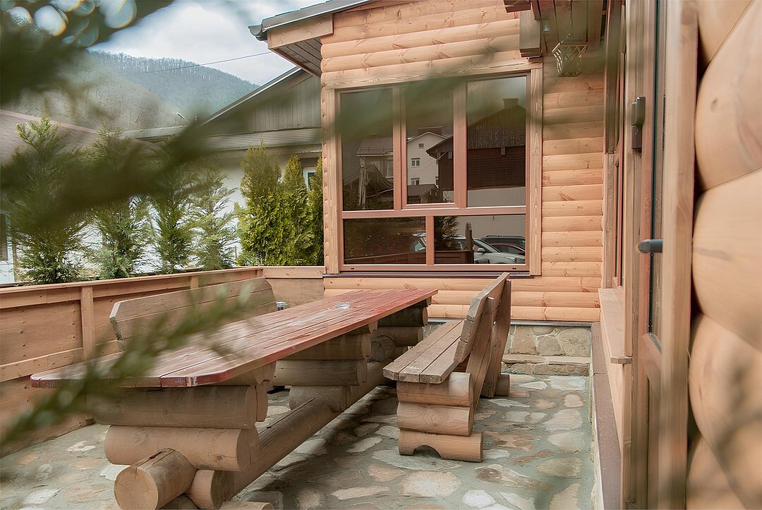 Шале 4-местный 2-комнатный Коттедж