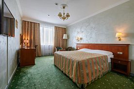 Первая категория (стандарт) с широкой кроватью, Гостиница ГРИНН, Орёл