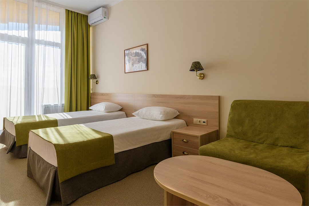 Семейный 4-местный 2-комнатный