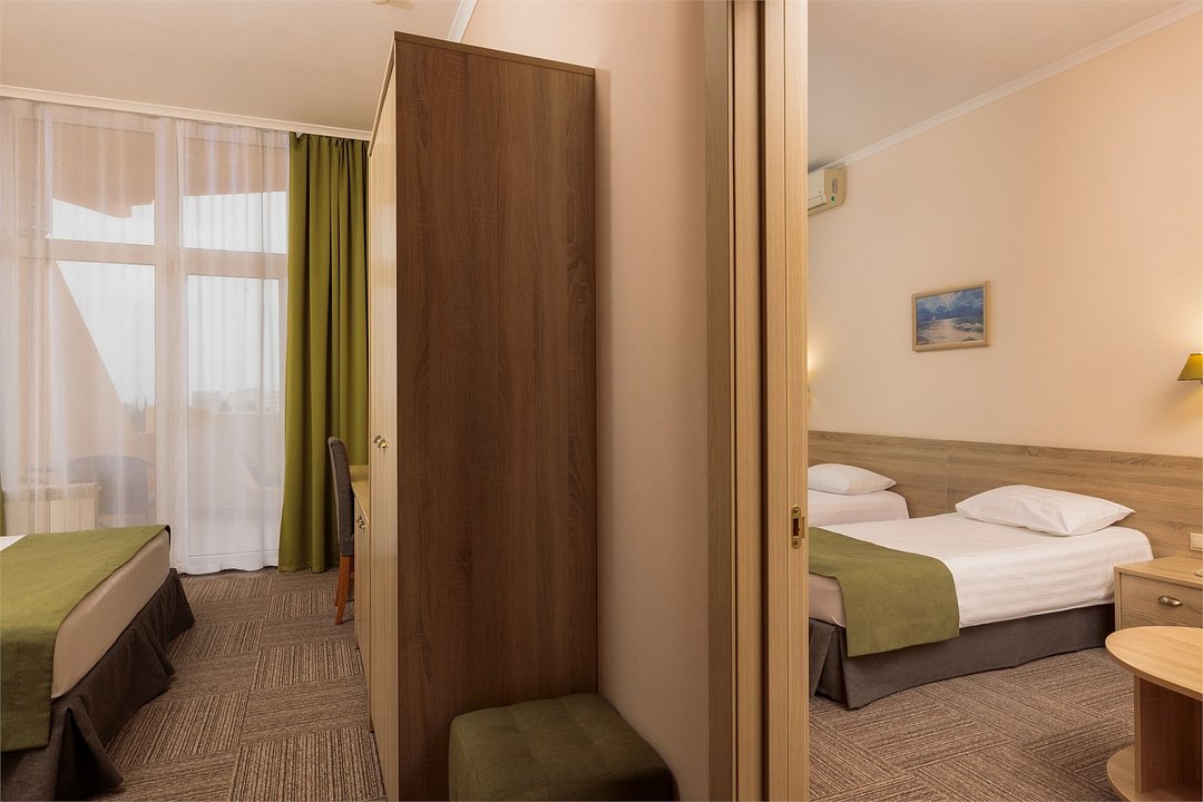 Семейный 4-местный 2-комнатный