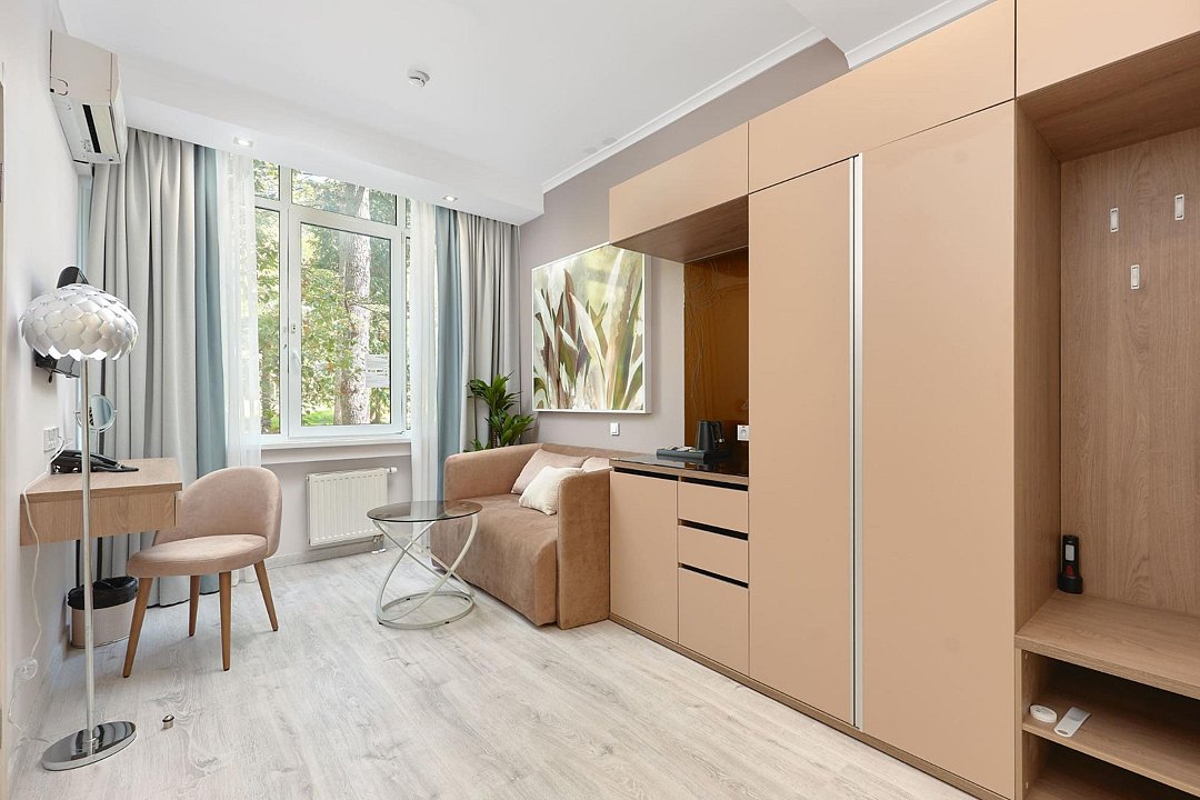 Стандартный 2-местный 2-комнатный (без балкона)