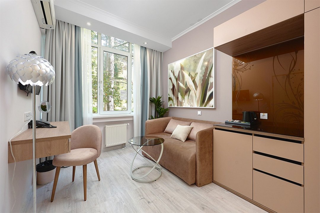 Стандартный 2-местный 2-комнатный (без балкона)