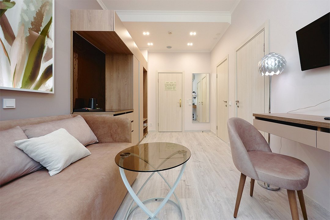 Стандартный 2-местный 2-комнатный (без балкона)