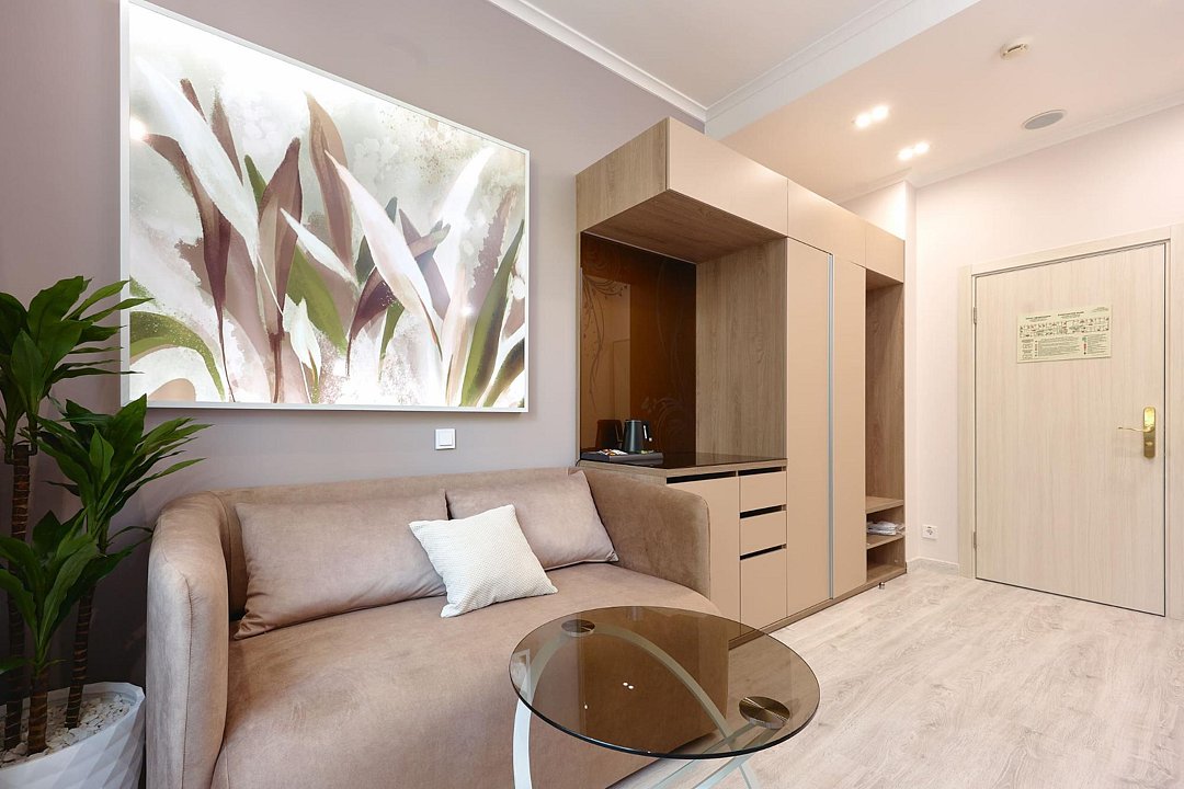 Стандартный 2-местный 2-комнатный (без балкона)