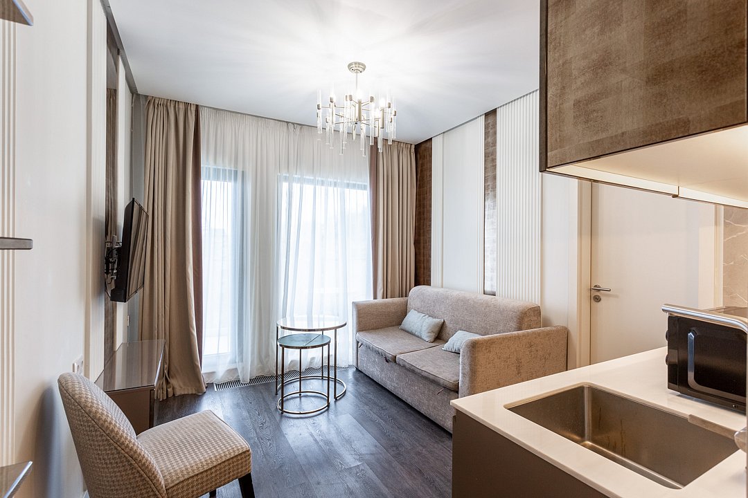 Апартаменты 2-местный 2-комнатный (с террасой)