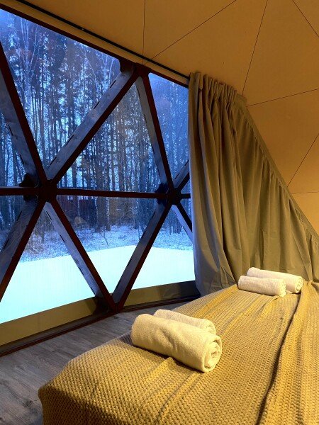 Геокупол 4-местный 1-комнатный (Люкс с кухней)