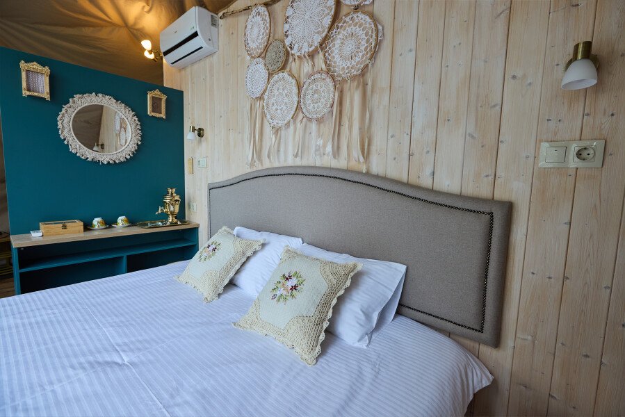 Сфера 2-местный 1-комнатный (стандартный с видом на озеро, сосны)