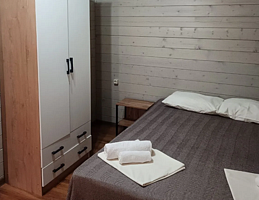 Домик 2-местный 1-комнатный, Эко-отель Лагуна, Алахадзы