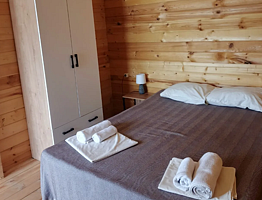 Домик 3-местный 1-комнтаный, Эко-отель Лагуна, Алахадзы