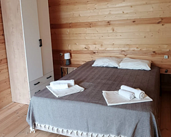 Домик 4-местный 1-комнатный, Эко-отель Лагуна, Алахадзы