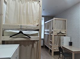односпальная кровать в мужском номере 17 кв.м., Хостел Большой Казачий, Санкт-Петербург