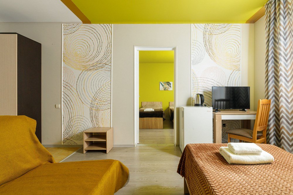 Семейный 4-местный 2-комнатный