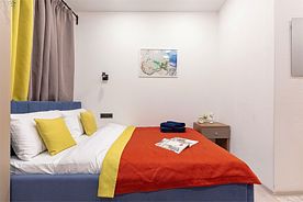 Стандарт с 1 двуспальной кроватью, Апартаменты Port Comfort by Neva, Санкт-Петербург