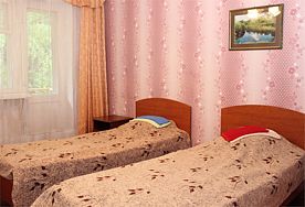 Двухместный однокомнатный «эконом» (корпус №1), Отель Пушкиногорье, Пушкинские Горы