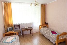 Трехместный однокомнатный «эконом» (корпус №1), Отель Пушкиногорье, Пушкинские Горы