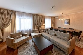 Четырёхместный люкс Presidential с красивым видом из окна, Загородный отель Moscow Country Club, Нахабино