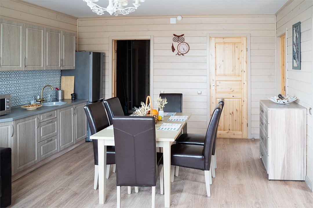 Дом 2-местный 2-комнатный (Большой, с камином и кухней)