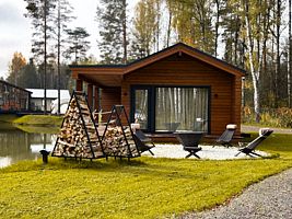 Шале на воде Номера домов: 28, Загородный отель Конаково.Аэро, Конаково