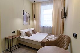 Стандарт с 1 двуспальной кроватью, Апартаменты Port Comfort by Moyka, Санкт-Петербург