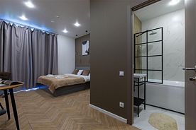 Апартаменты Делюкс с балконом и ванной, Апартаменты Port Comfort by Moyka, Санкт-Петербург