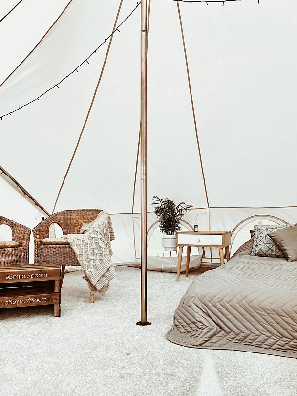 Глэмпинг 2-местный 1-комнатный