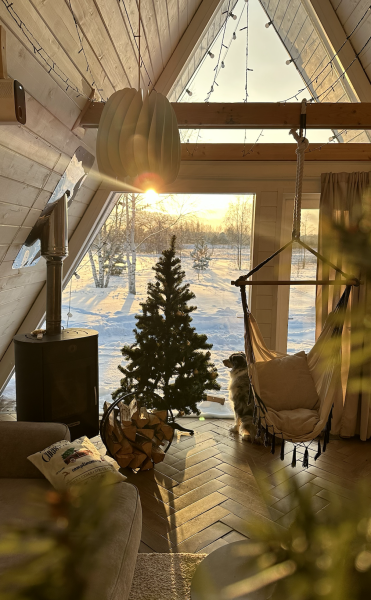 Домик 2-местный 1-комнатный (Standard, с гамаком)