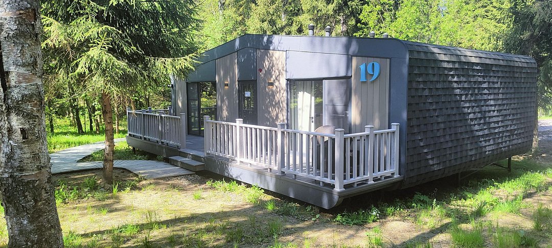 Дом Вдохновение 4-местный 3-комнатный (входит лесная ванна)