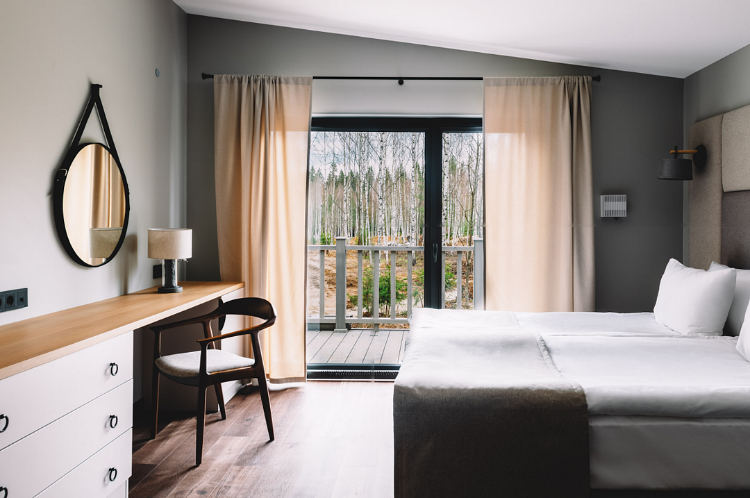 Процветание 4-местный 3-комнатный (террасой, входит лесная ванна)