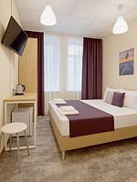 5. Стандарт двухместный улучшенный (Superior) с одной двуспальной кроватью, Отель Агиос, Москва
