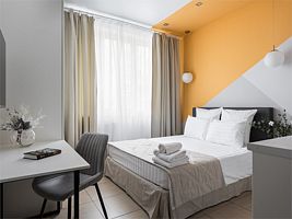 DELUXE "GEOMETRY" (Apart), Апарт-отель APARTELLO (ул. Советская, д. 8), Новосибирск