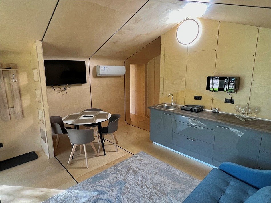 Дом 2-местный 2-комнатный (Тролль-дом M)