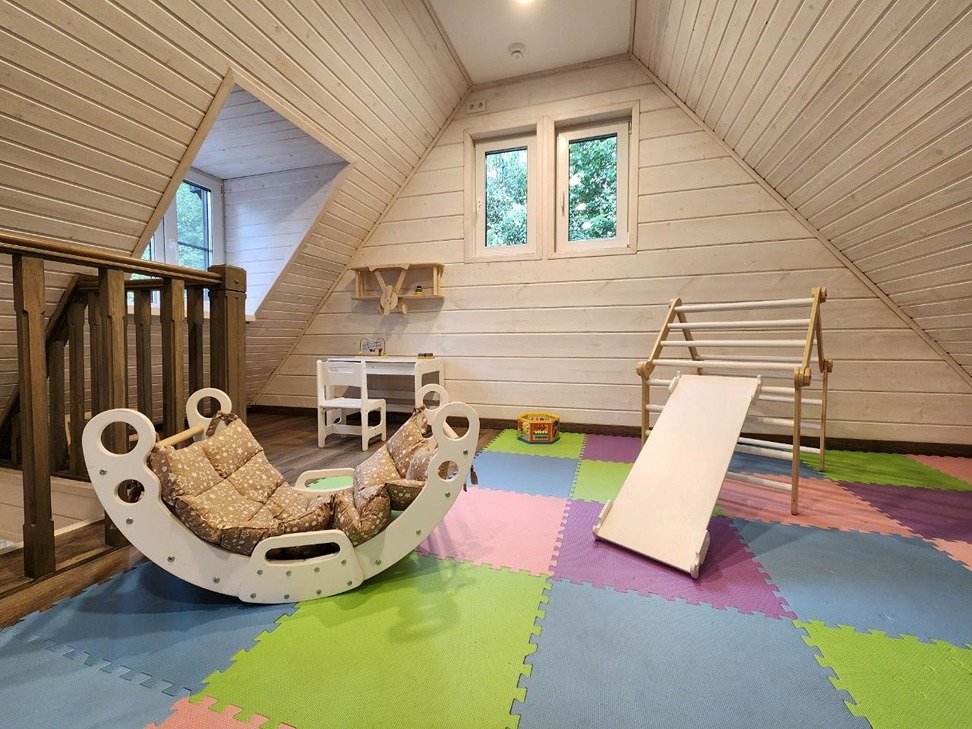 Коттедж 6-местный 4-комнатный (Кидс Дом)