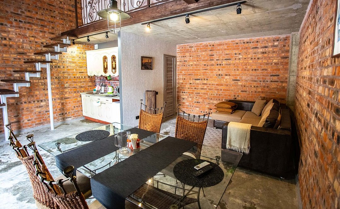 Дом 4-местный 2-этажный (Лофт)