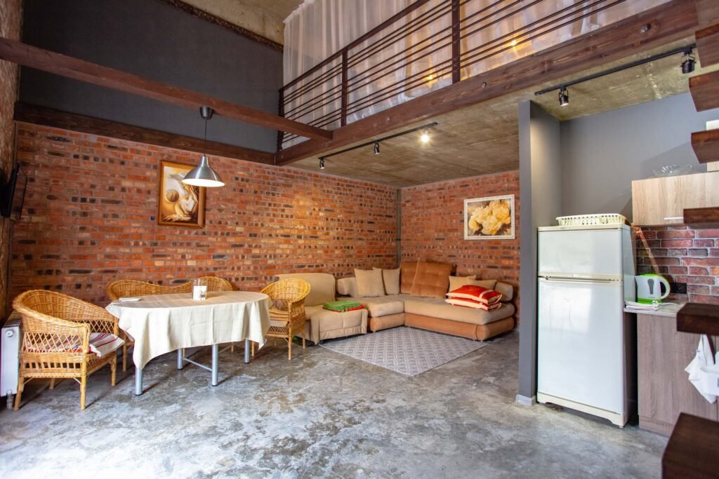 Дом 4-местный 2-этажный (Лофт)