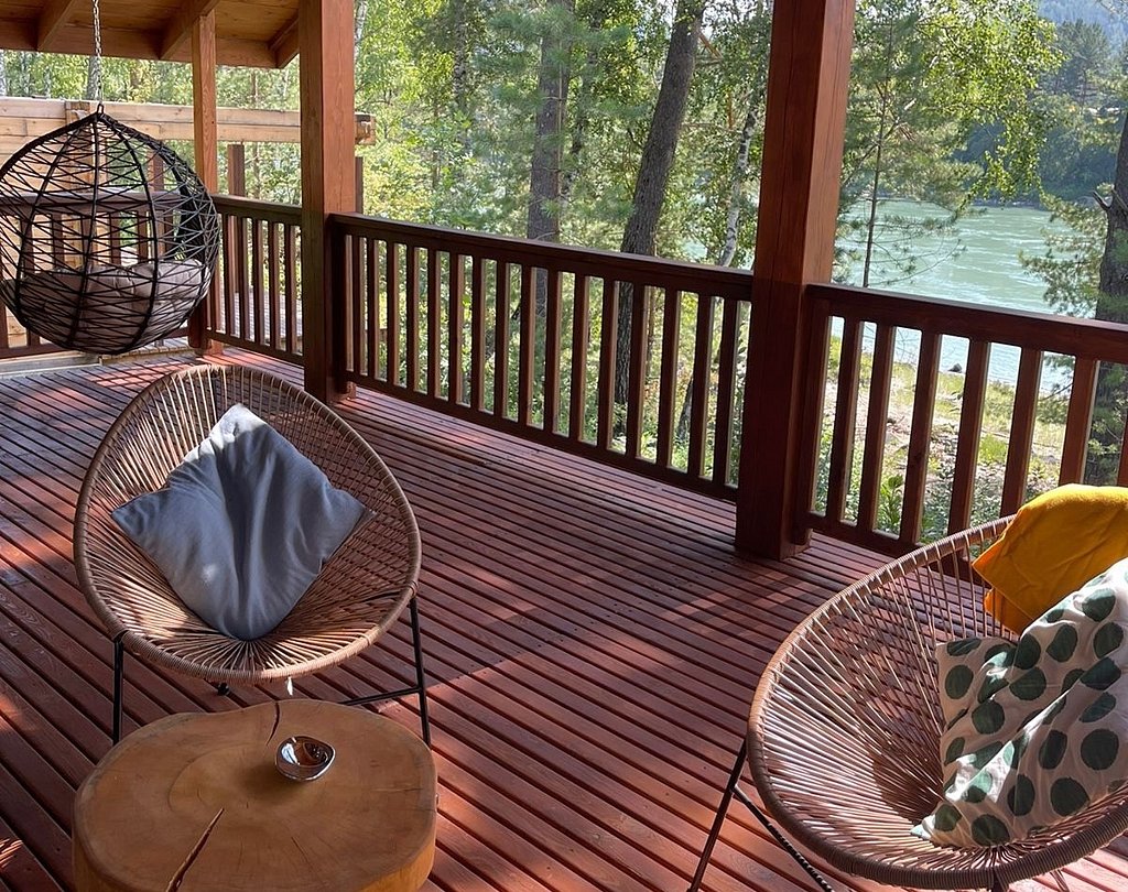 Шале Студия 2-местный (у реки)