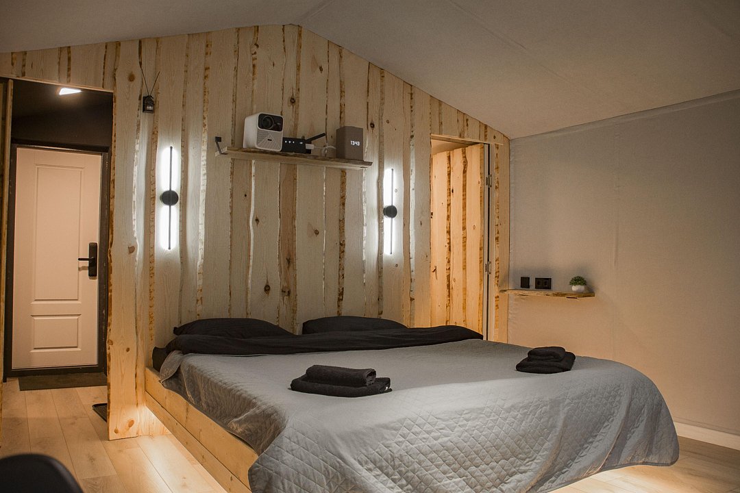 Домик 2-местный Комфорт (банный чан, вечерний заезд)