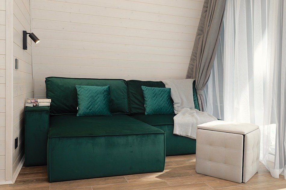 Коттедж 8-местный 3-комнатный (Полулюкс с двумя спальнями)