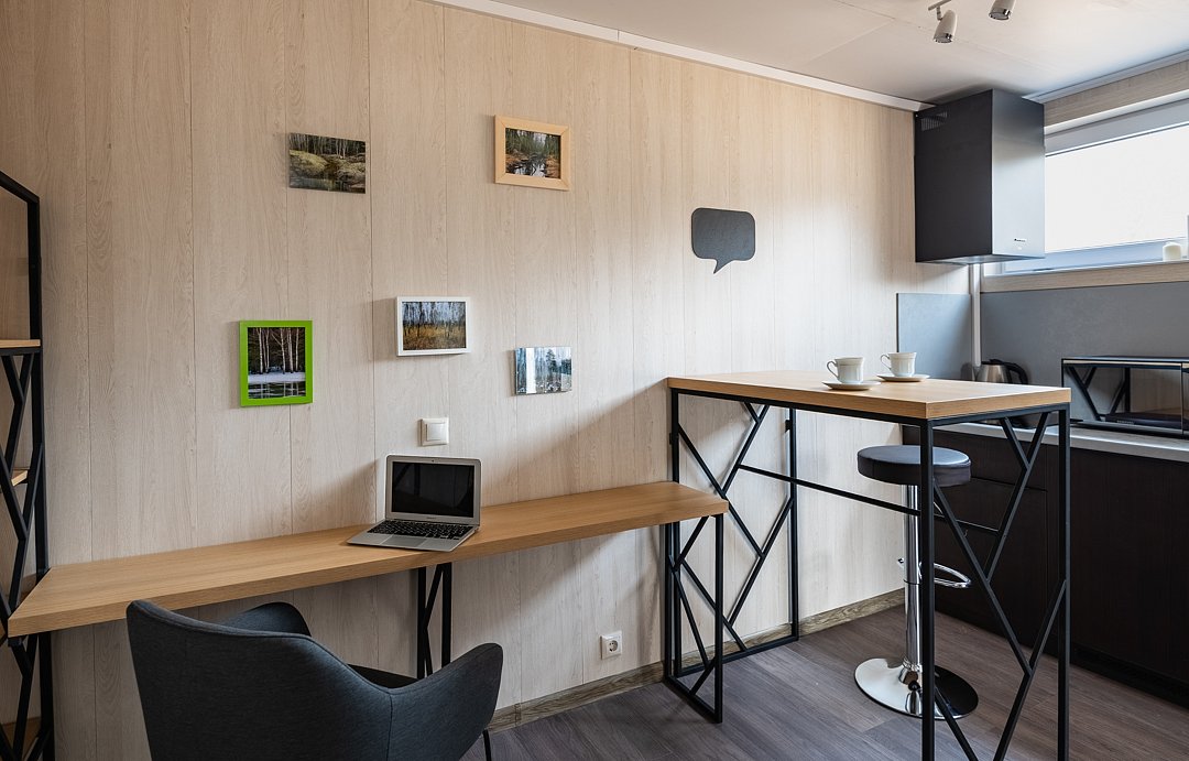 Таунхаус Стандартный 2-местный 1-комнатный (Семейный, с кухней)