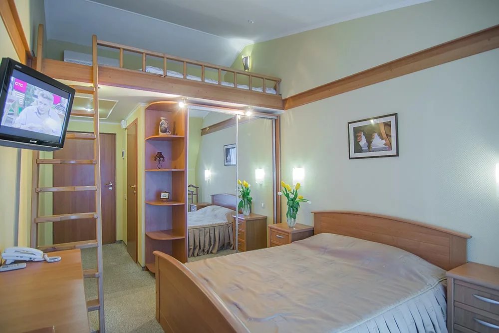 Стандартный 1-местный 1-комнатный